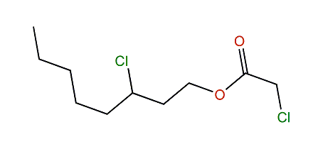 3-Chlorooctyl chloroacetate